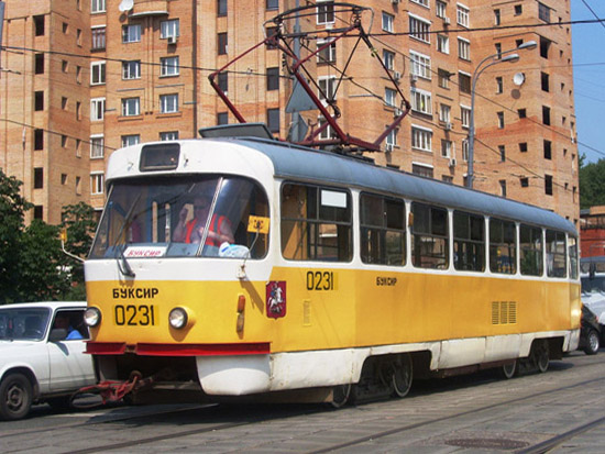 Москва, Tatra T3SU № 0231 Москва, Tatra T3SU № 0231