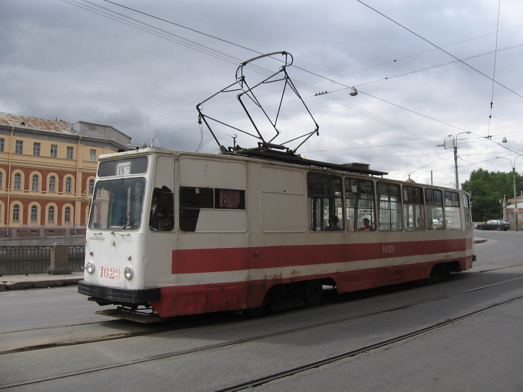 Санкт-Петербург, ЛМ-68М № 1623 Санкт-Петербург, ЛМ-68М № 1623