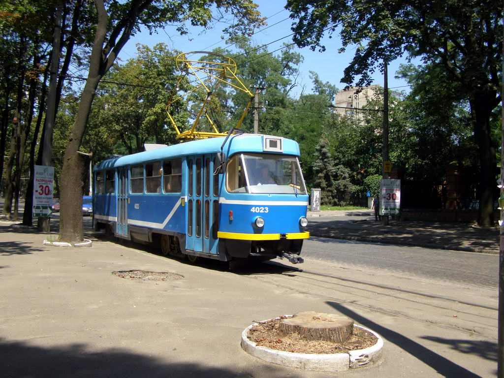Одесса, Tatra T3R.P № 4023