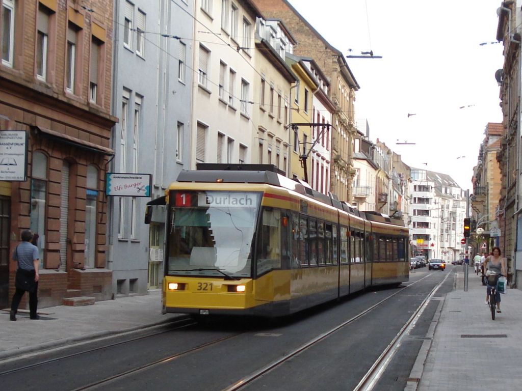 Карлсруэ, Siemens GT8-70DN № 321