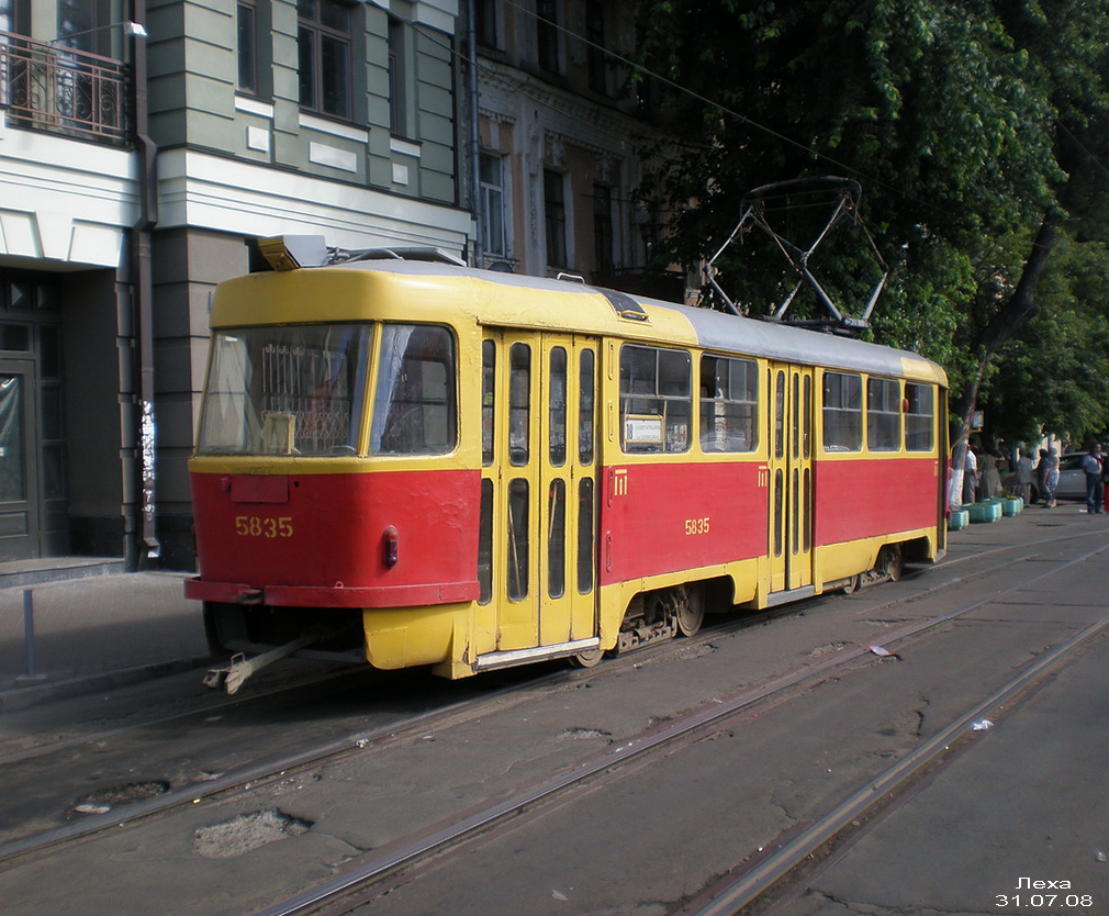 Киев, Tatra T3SU № 5835