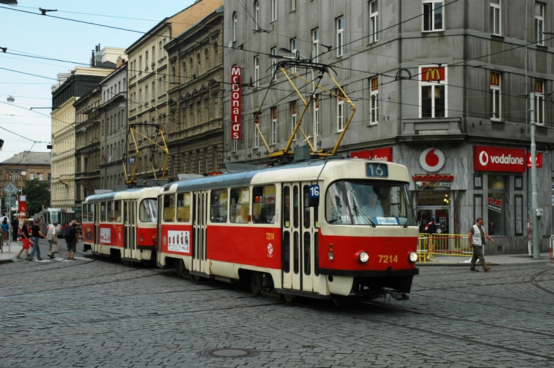 Прага, Tatra T3SUCS № 7214