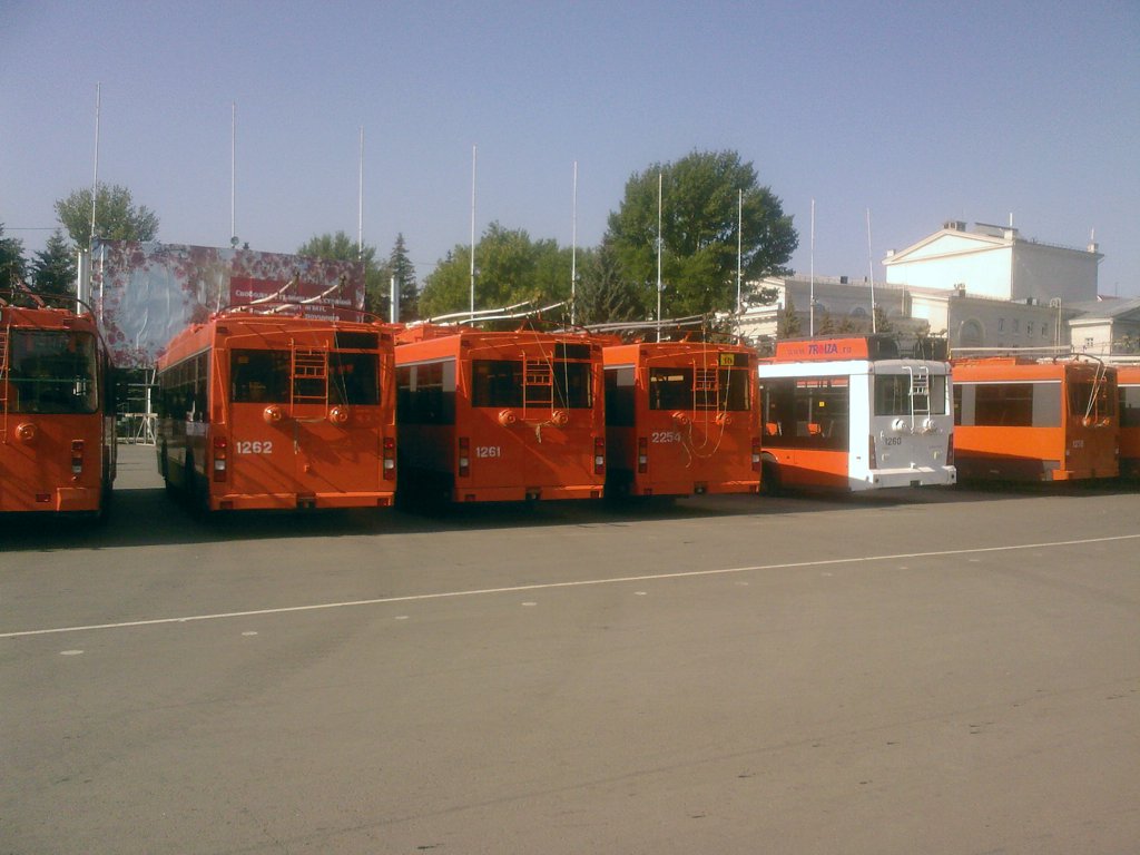 Saratow, Trolza-5275.05 “Optima” Nr. 1262; Saratow — Presentation of new trolleybuses on July 31, 2008