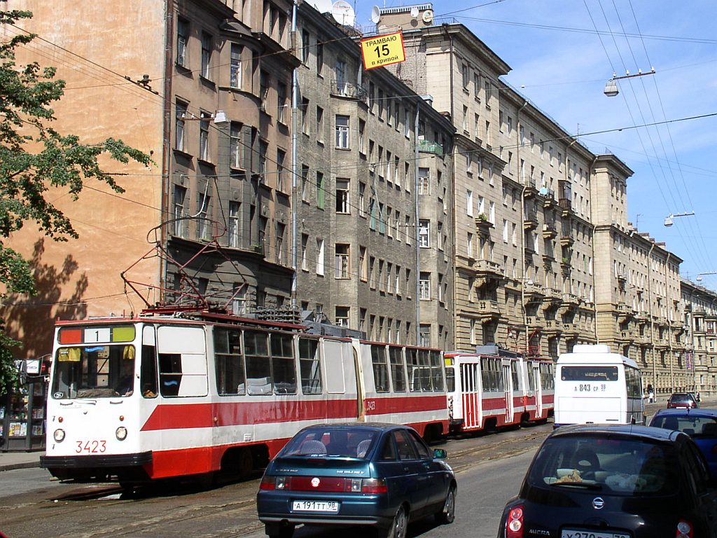 Санкт-Петербург, ЛВС-86К № 3423