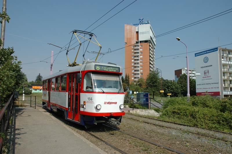 Ołomuniec, Tatra T3R.P Nr 156 Ołomuniec, Tatra T3R.P Nr 156