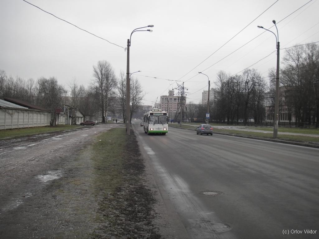Sankt Peterburgas — Trolleybus lines and infrastructure