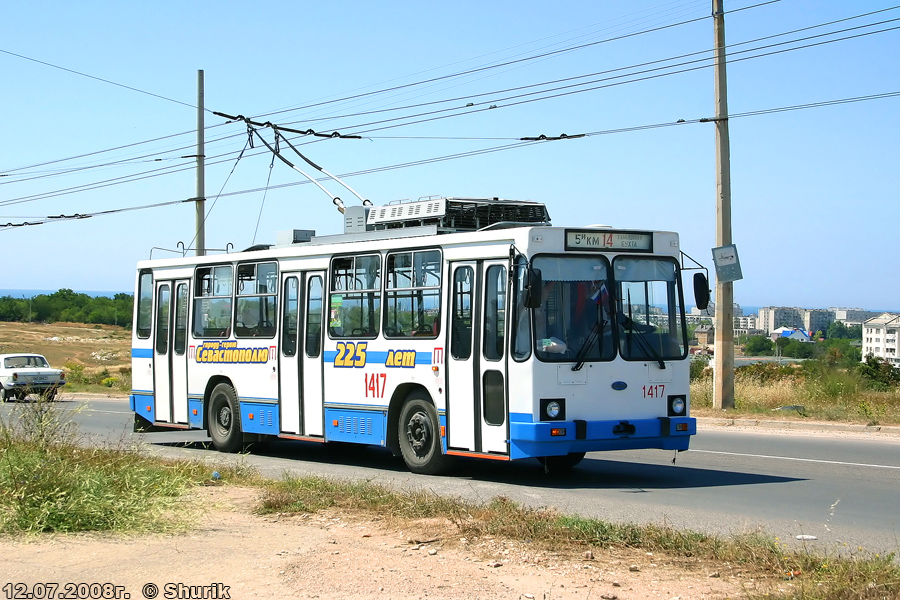Севастополь, ЮМЗ Т2 № 1417