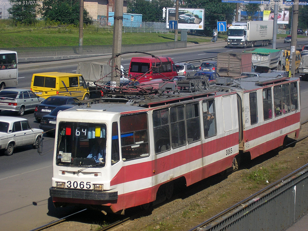 Санкт-Петербург, ЛВС-86К-М № 3065 Санкт-Петербург, ЛВС-86К-М № 3065