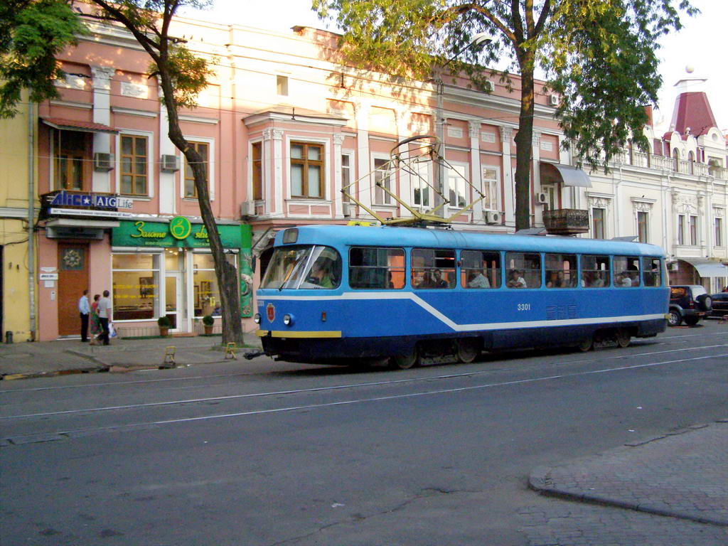 Одесса, Tatra T3R.P № 3301