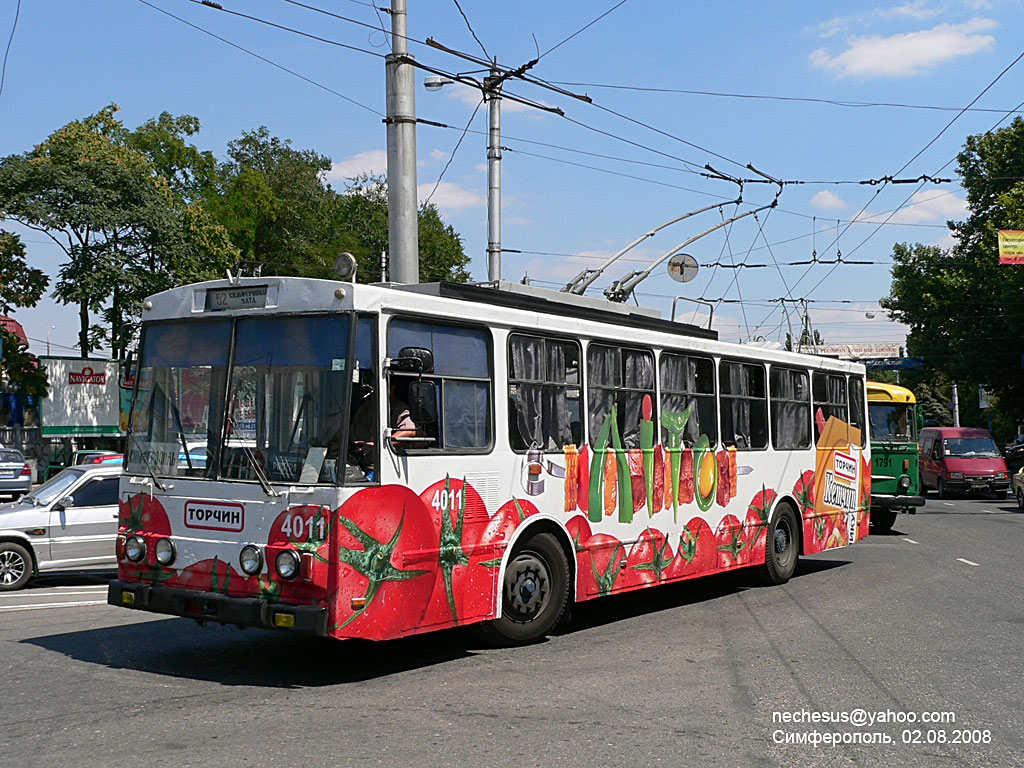 Крымский троллейбус, Škoda 14Tr11/6 № 4011