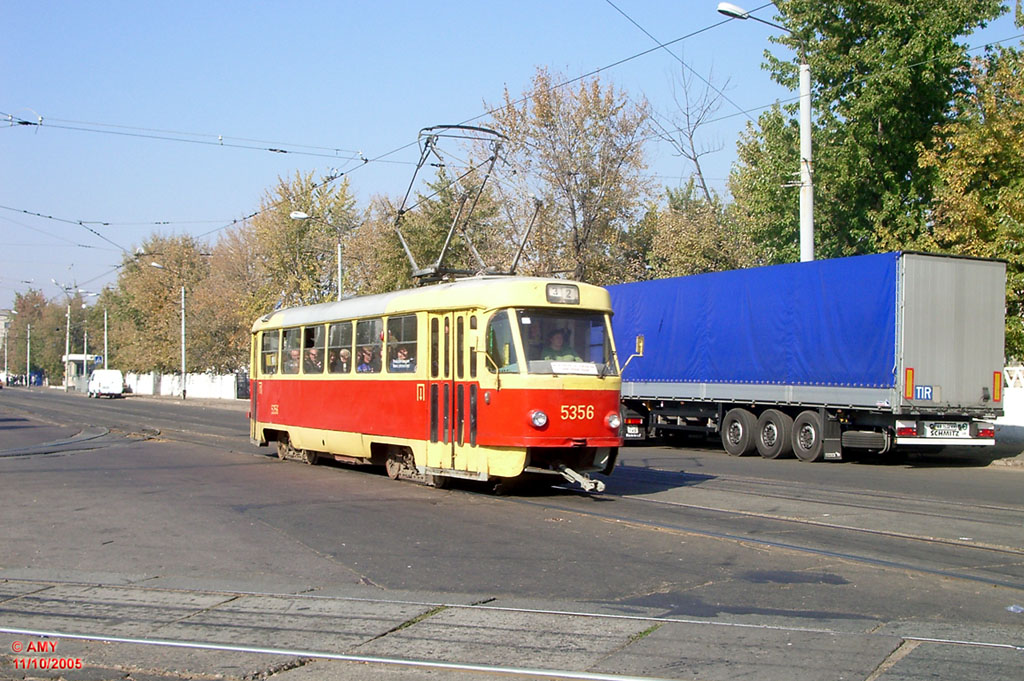 Киев, Tatra T3SU (двухдверная) № 5356