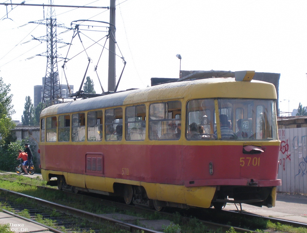 Киев, Tatra T3SU № 5701