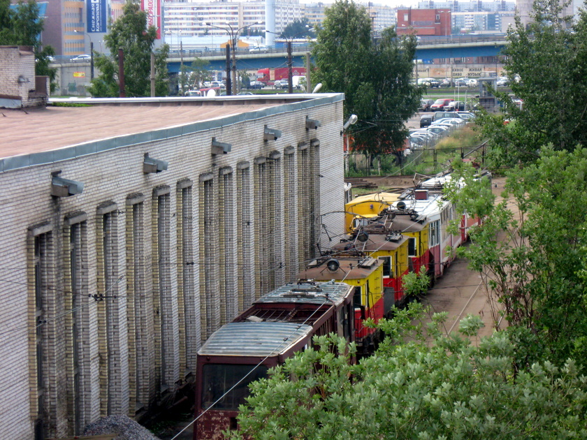 სანქტ-პეტერბურგი — Service points and rail departments