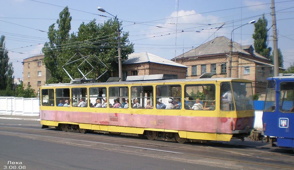 Киев, Tatra T6B5SU № 026