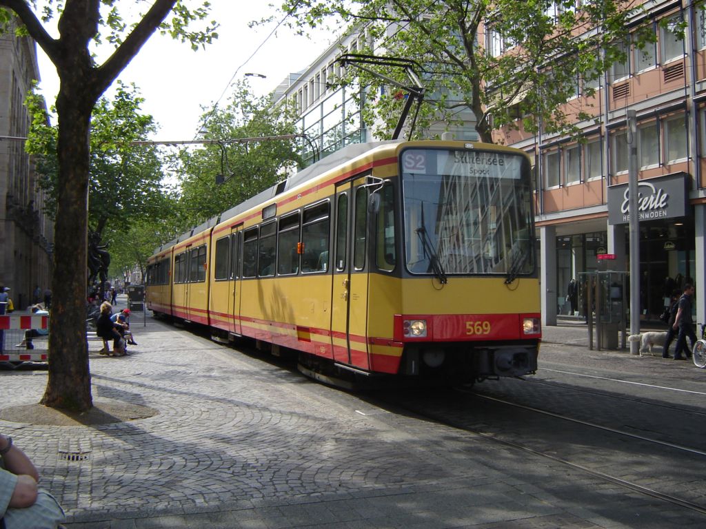 Карлсруэ, Duewag GT8-80C № 869