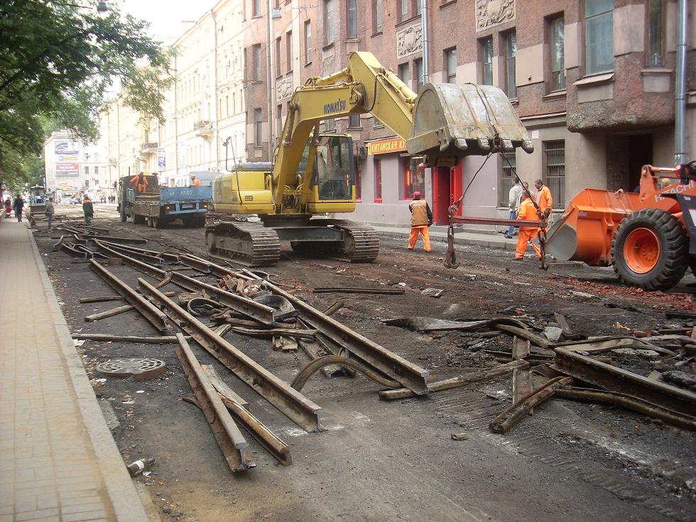 Sankt Petersburg — Dismantling and abandoned lines