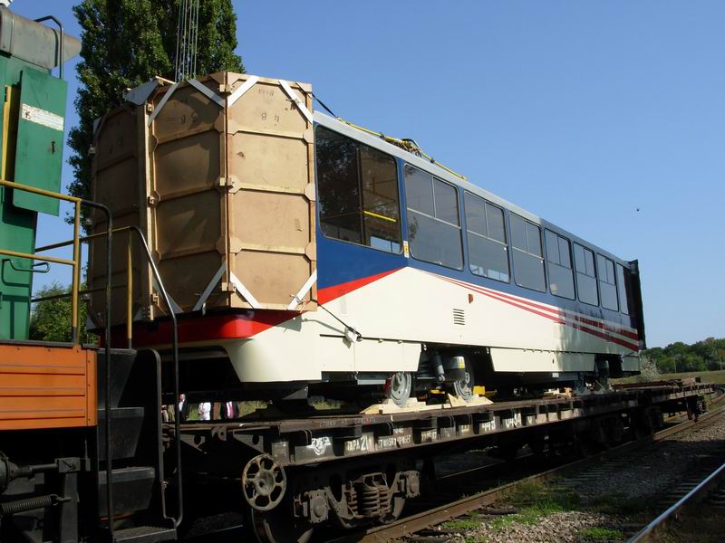 Николаев, К1 № 2006; Николаев — 2006.09.16 — получение трамвая К1 № 2006
