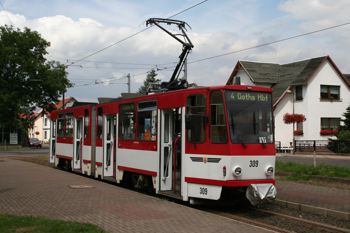 Гота, Tatra KT4D № 309