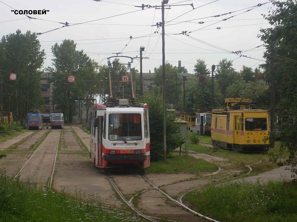 Санкт-Петербург, 71-134А (ЛМ-99АВ) № 8315; Санкт-Петербург, ТС-7Б № В-4