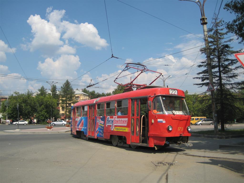 Екатеринбург, Tatra T3SU № 173 Екатеринбург, Tatra T3SU № 173