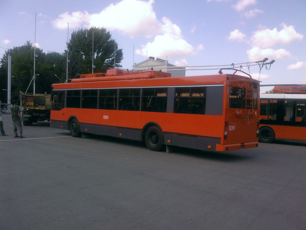 Саратов, Тролза-5275.05 «Оптима» № 1261; Саратов — Презентация новых троллейбусов 31.07.2008 г.