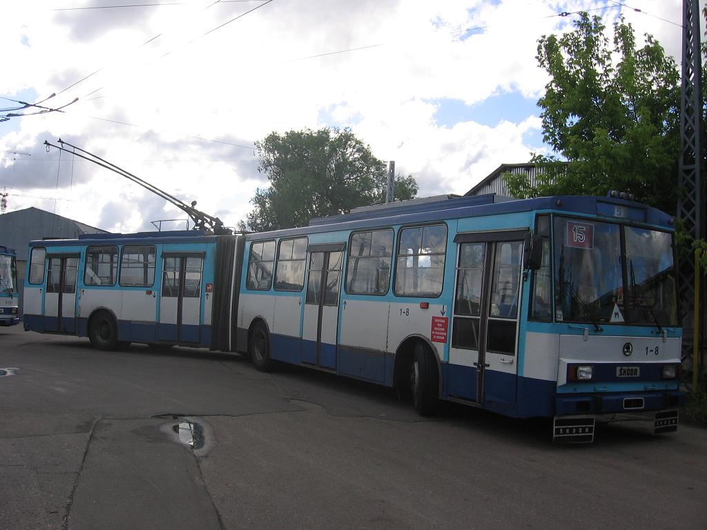 Рига, Škoda 15Tr02/6 № 1-8