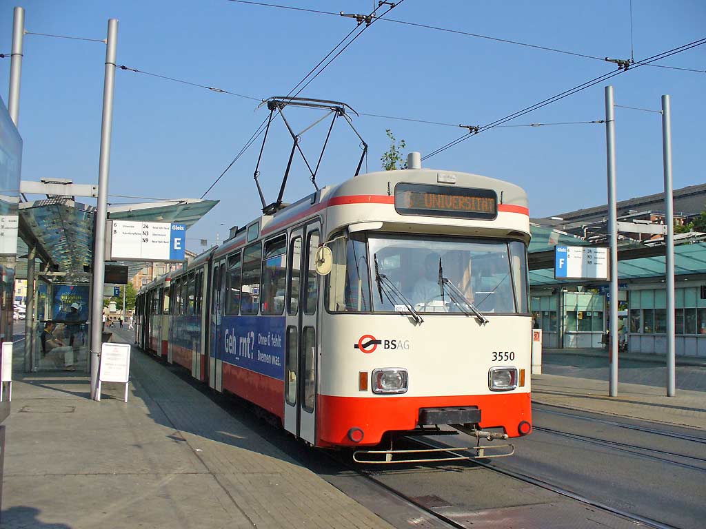 Бремен, Wegmann GT4f № 3550