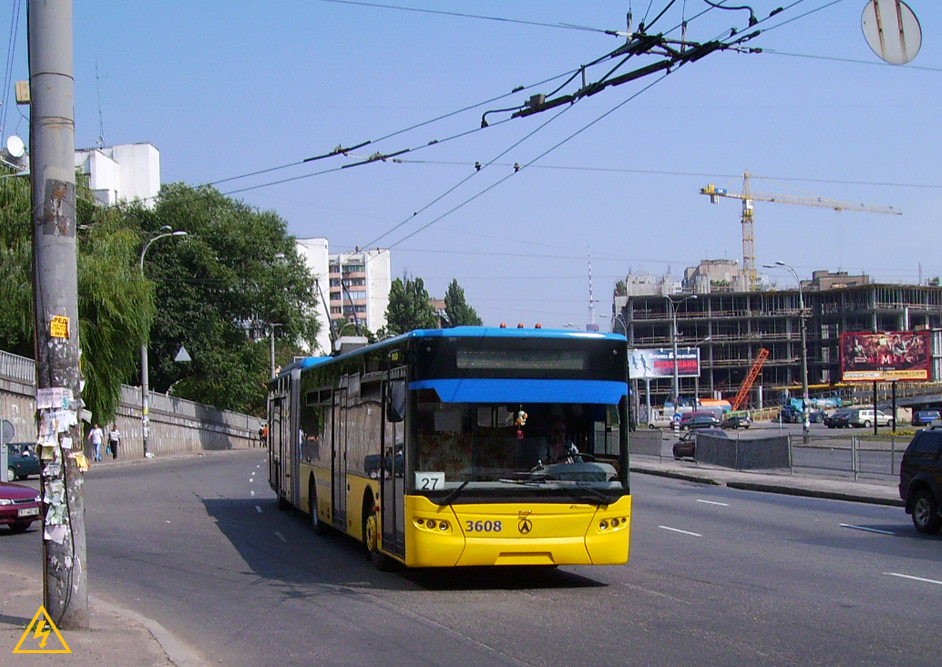 Киев, ЛАЗ E301D1 № 3608