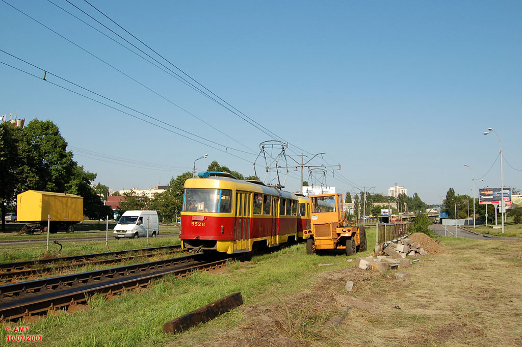 Киев, Tatra T3SU № 5528