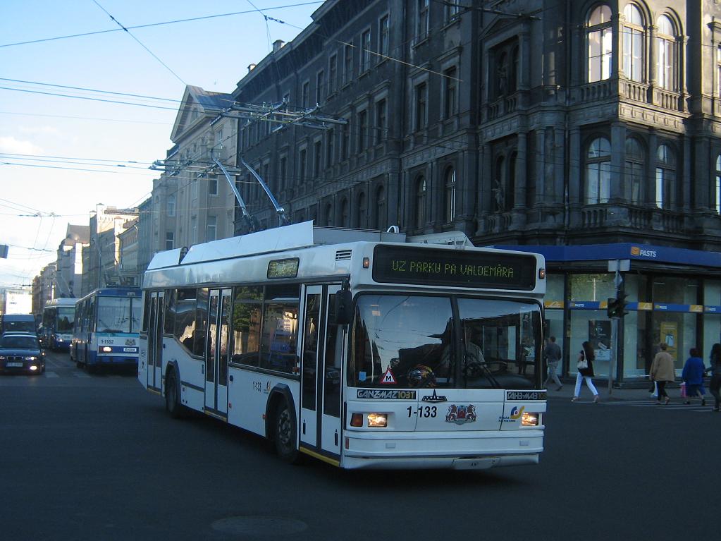Рига, Ganz-МАЗ-103Т № 1-133