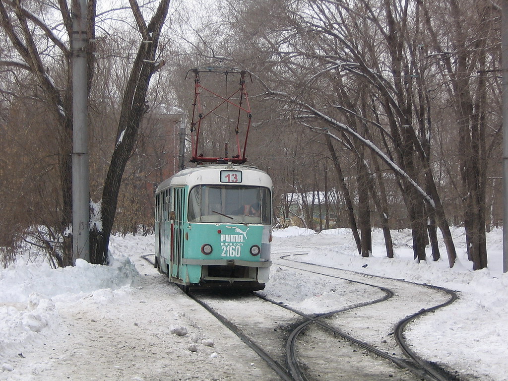 Самара, Tatra T3SU № 2160; Самара — Конечные станции и кольца (трамвай)