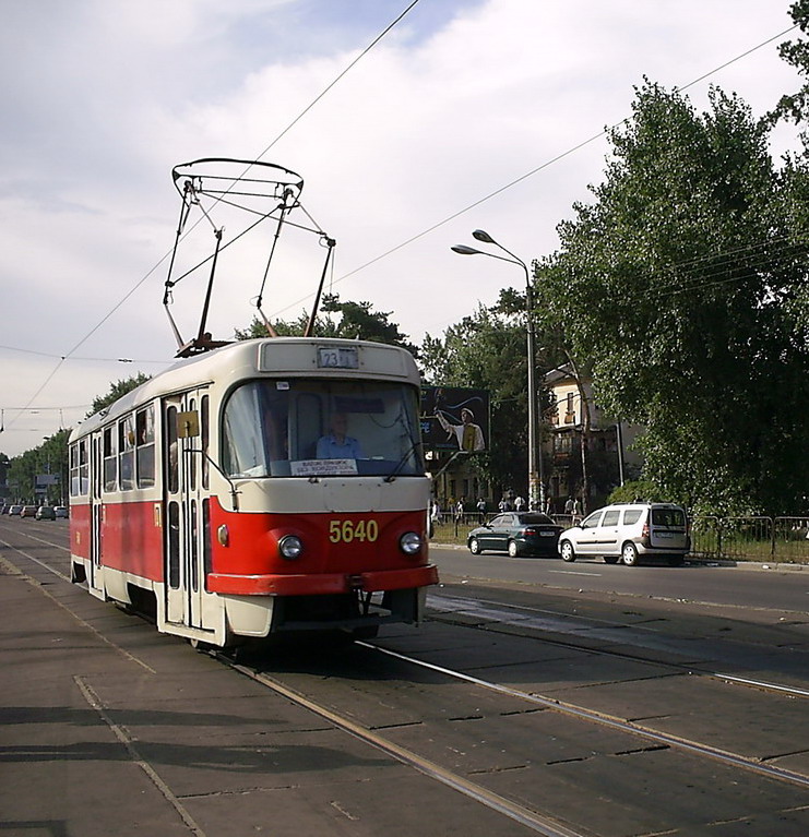 Киев, Tatra T3SU № 5640