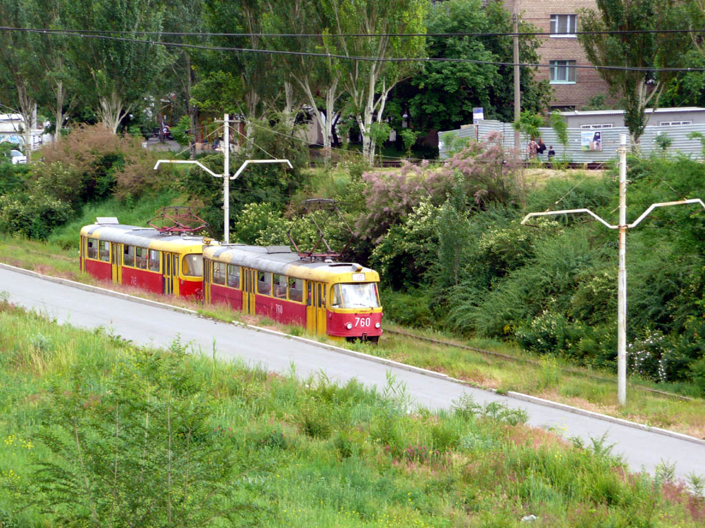 Запорожье, Tatra T3SU № 760; Запорожье, Tatra T3SU № 745