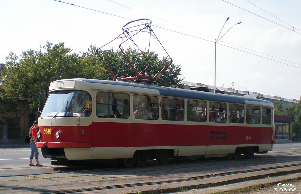 Киев, Tatra T3SU № 5640