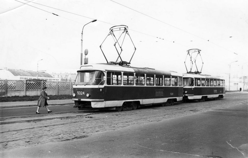 Кіеў, Tatra T3SU (двухдверная) № 5324; Кіеў — Исторические фотографии