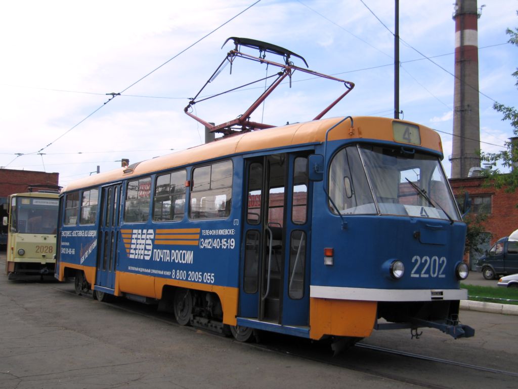 Ижевск, Tatra T3SU № 2202