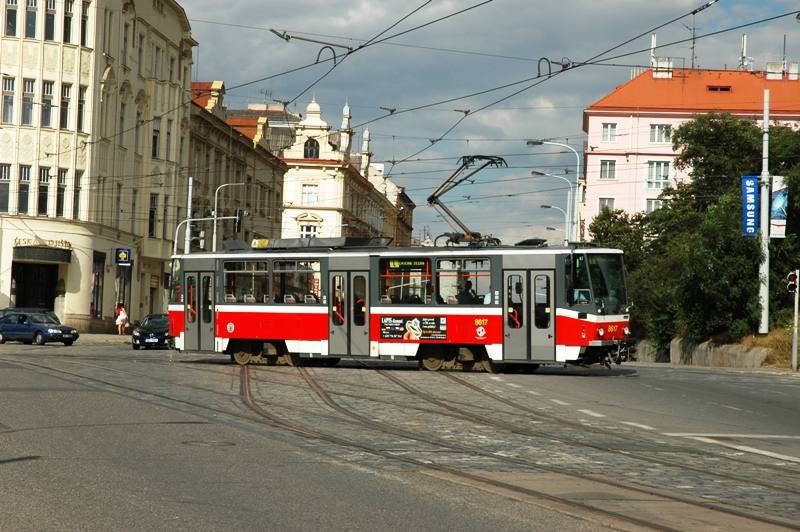 Прага, Tatra T6A5 № 8617 Прага, Tatra T6A5 № 8617