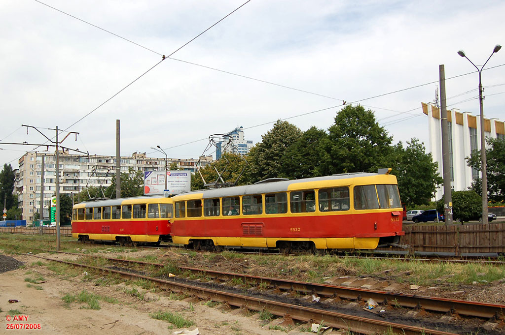 Kiev, Tatra T3SU N°. 5532
