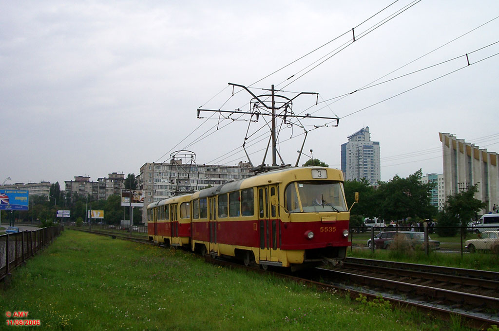 Киев, Tatra T3SU № 5535