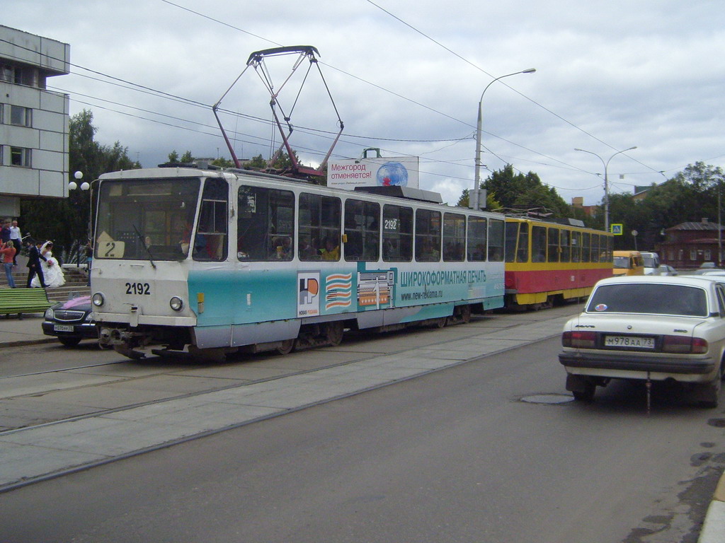 Ульяновск, Tatra T6B5SU № 2192