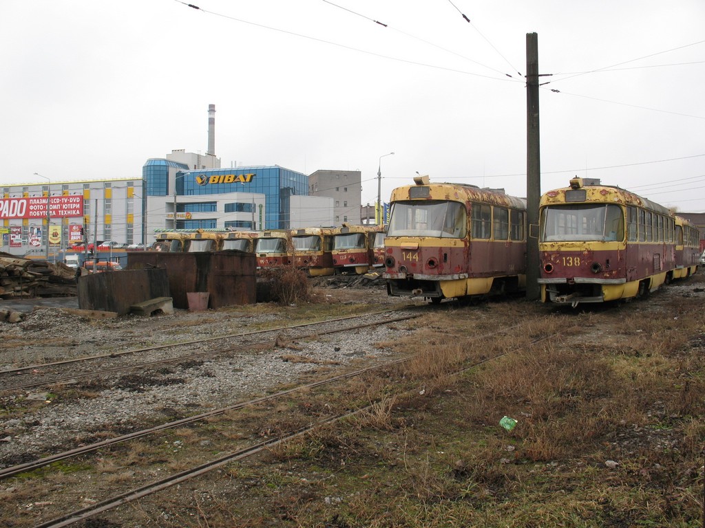 Винница, Tatra T4SU № 138; Винница, Tatra T4SU № 144; Винница — Разные фотографии