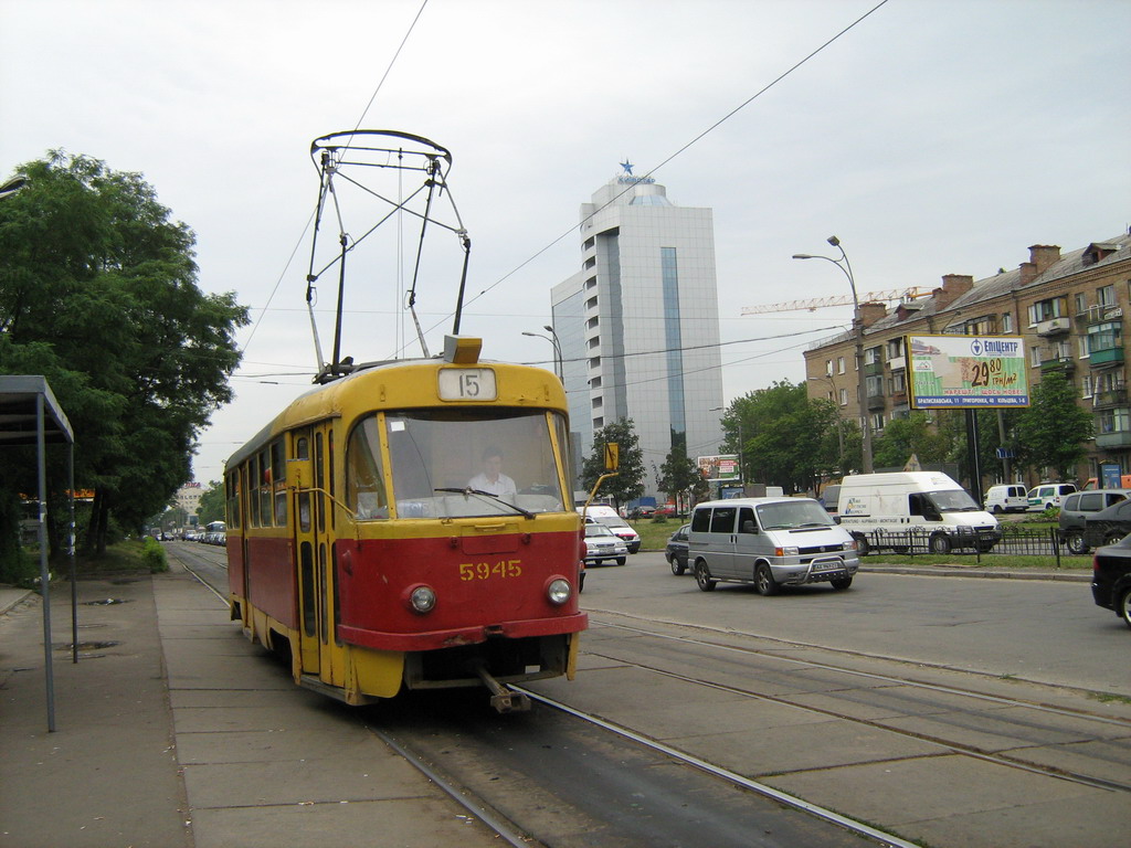 Kiev, Tatra T3SU N°. 5945