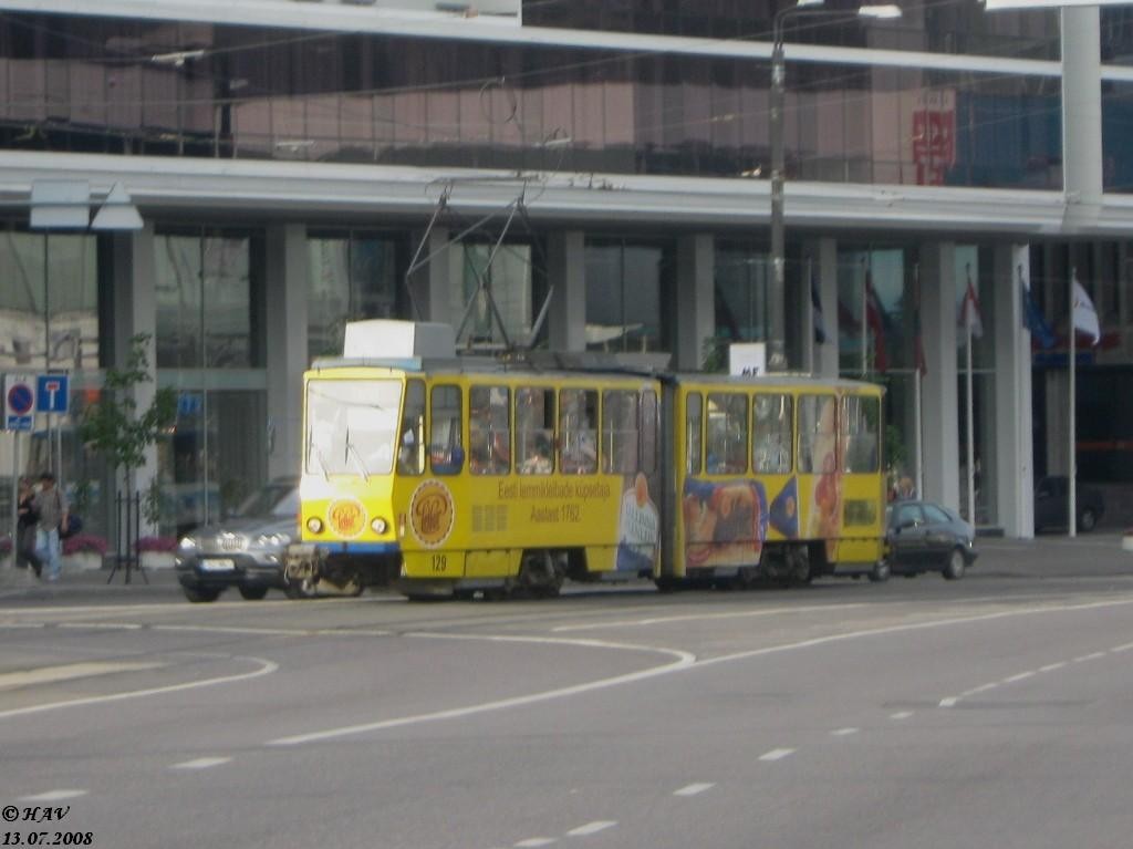 Tallinn, Tatra KT4D č. 129