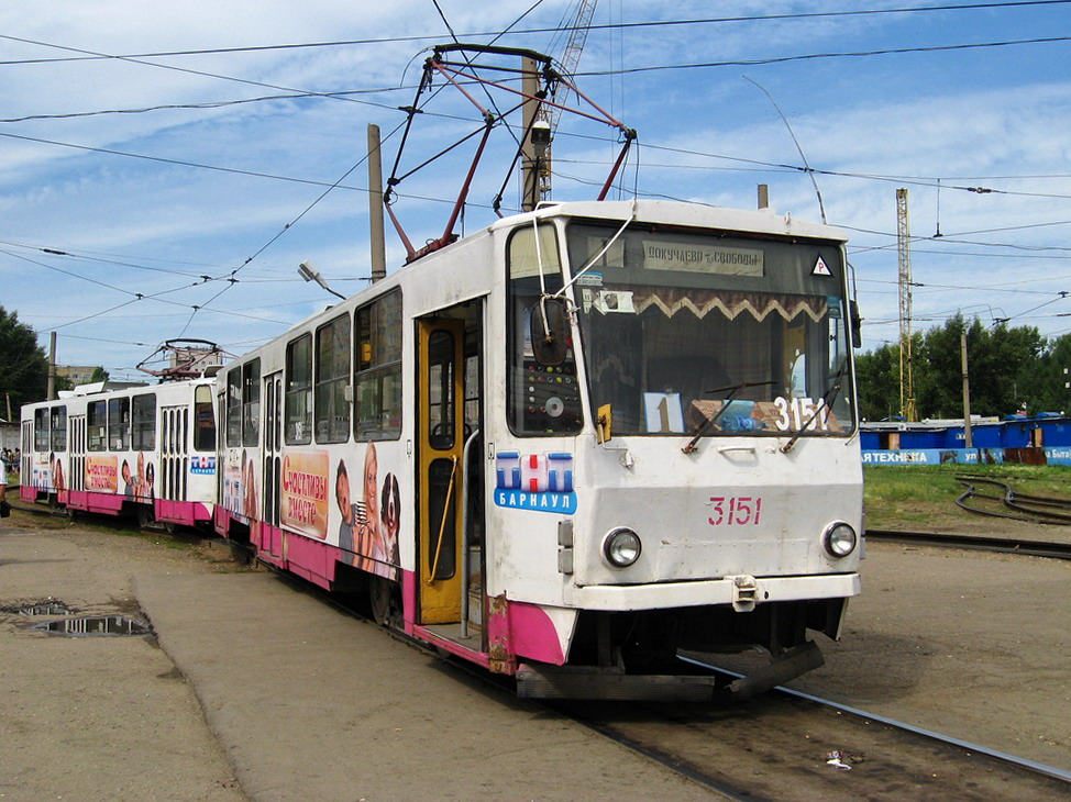 Barnaul, Tatra T6B5SU № 3151