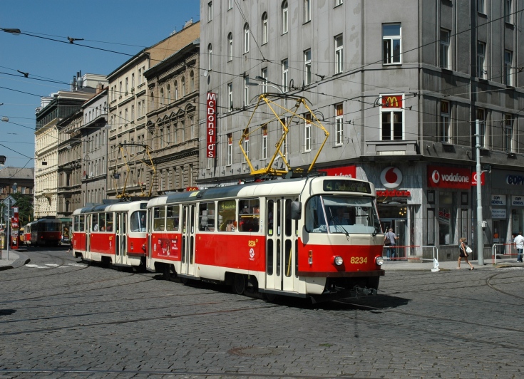 Прага, Tatra T3R.P № 8234