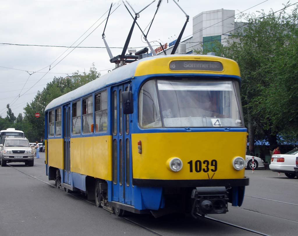 Алматы, Tatra T4D № 1039