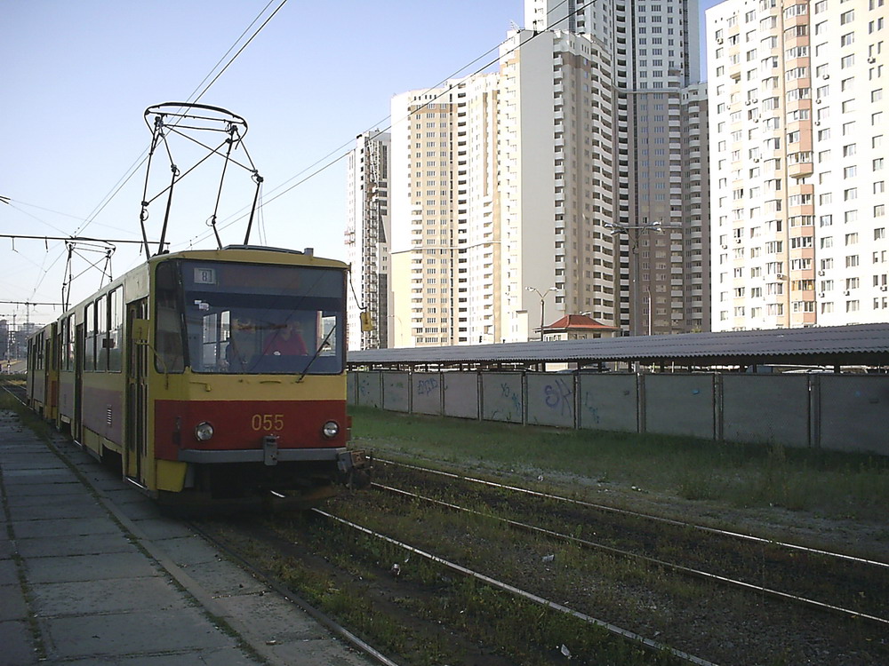 Киев, Tatra T6B5SU № 055