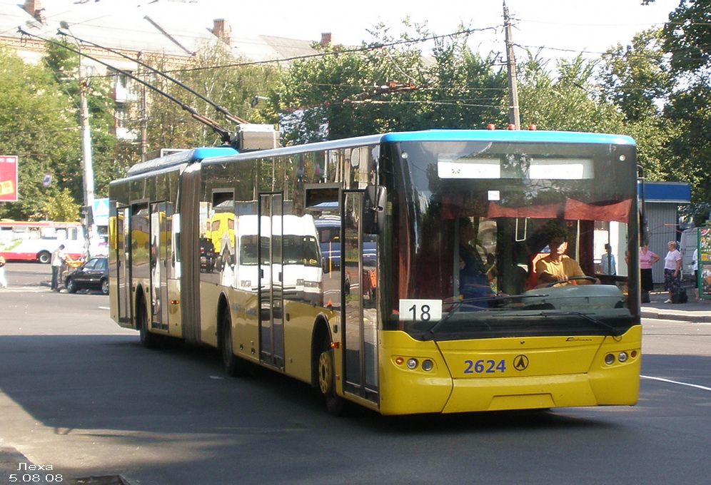 Кіеў, ЛАЗ E301D1 № 2624