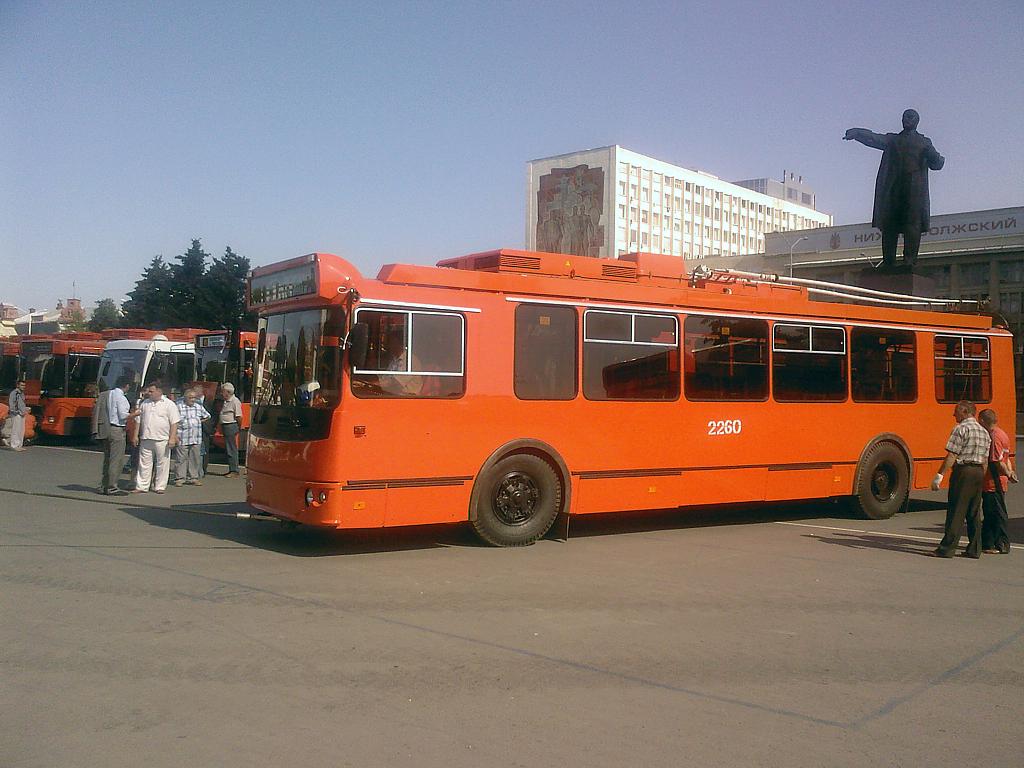 Саратов, ЗиУ-682Г-016.02 № 2260; Саратов — Презентация новых троллейбусов 31.07.2008 г.