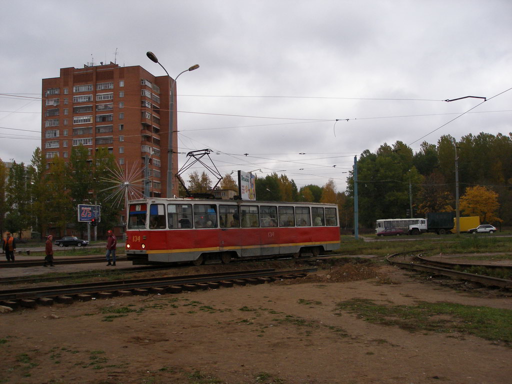 Ярославль, 71-605А № 134; Ярославль — Ремонты путей